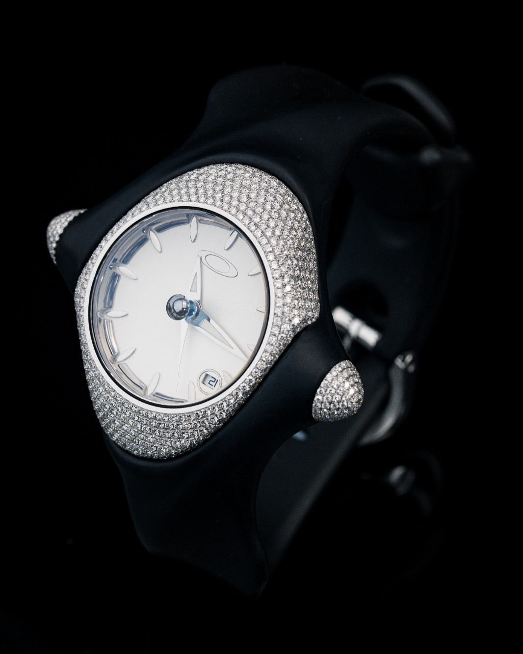 OAKLEY CRUSH DIAMONDS WATCH