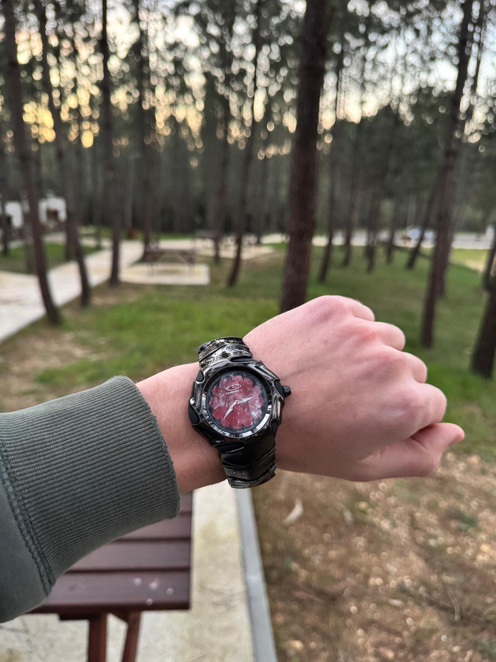 OAKLEY BLADE BLACK WATCH