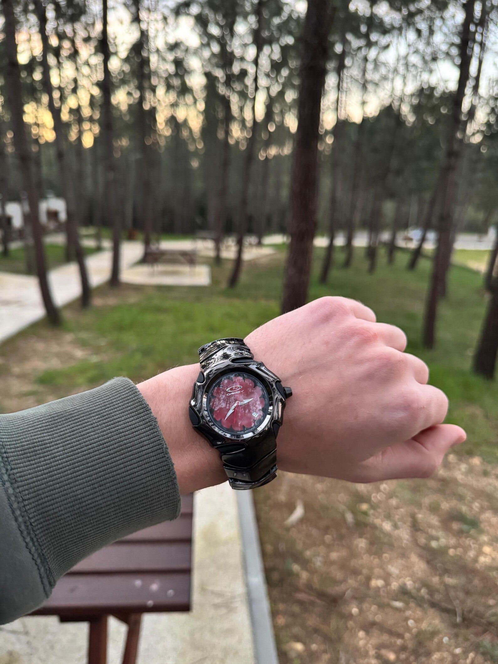 OAKLEY BLADE BLACK WATCH